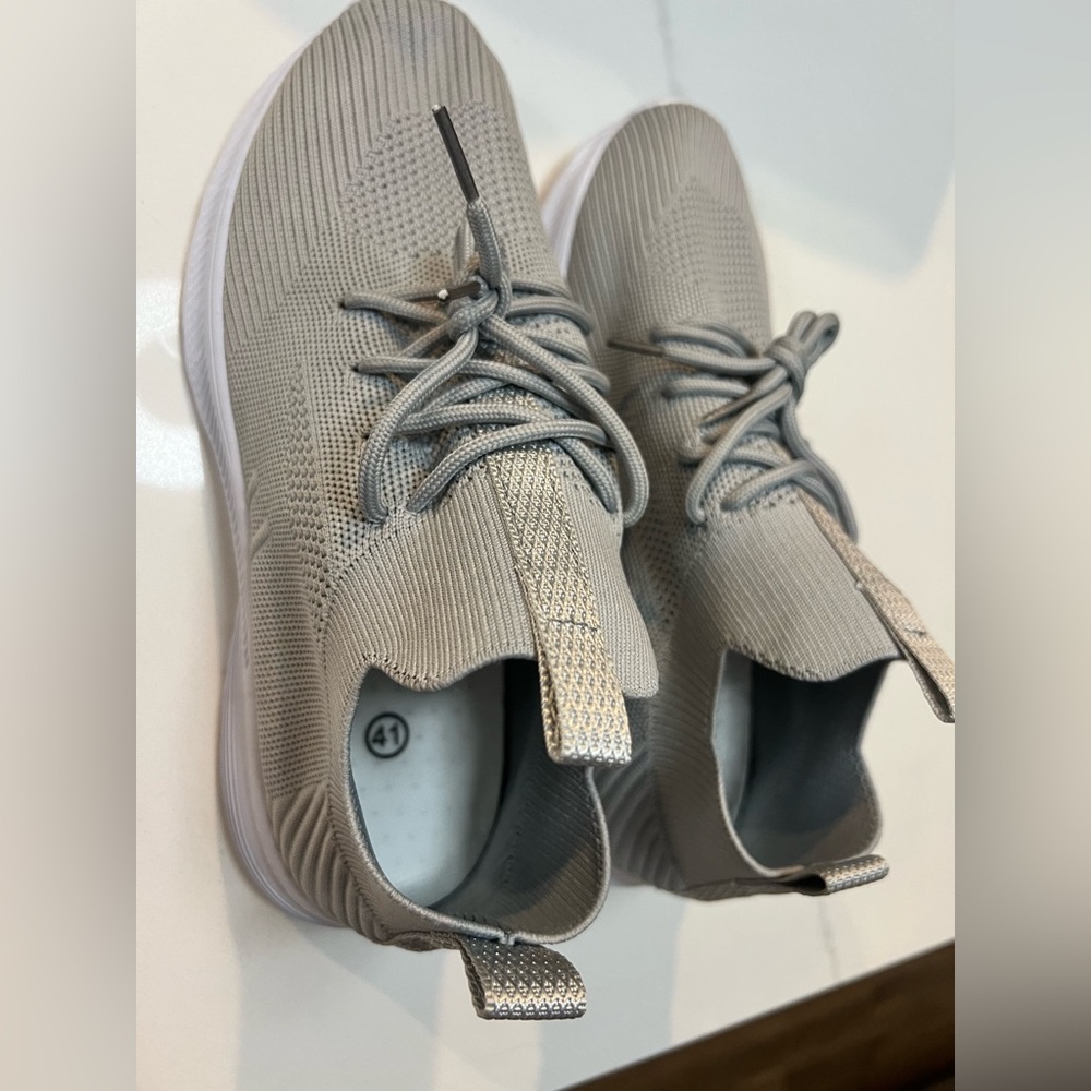 Women’s Gray Athletic Shoes